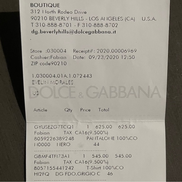 Dolce & Gabbana “Love is a beautiful T-shirt” - Picture 6 of 6